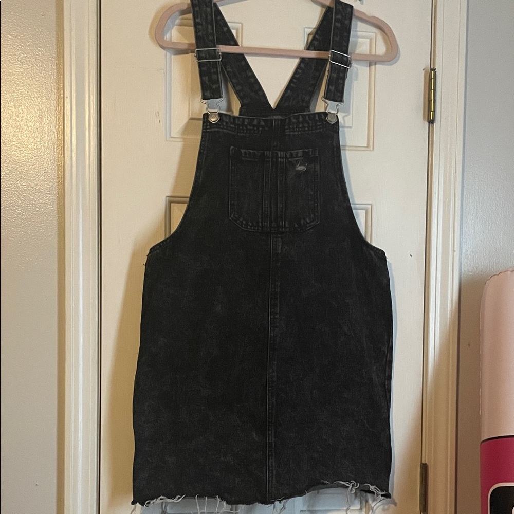 Wild Fable Charcoal Denim Mini Dress